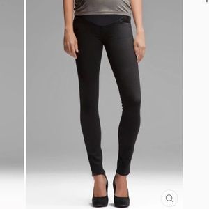 Citizens Of Humanity Black Maternity Jeggings Jeans over the belly black stretch